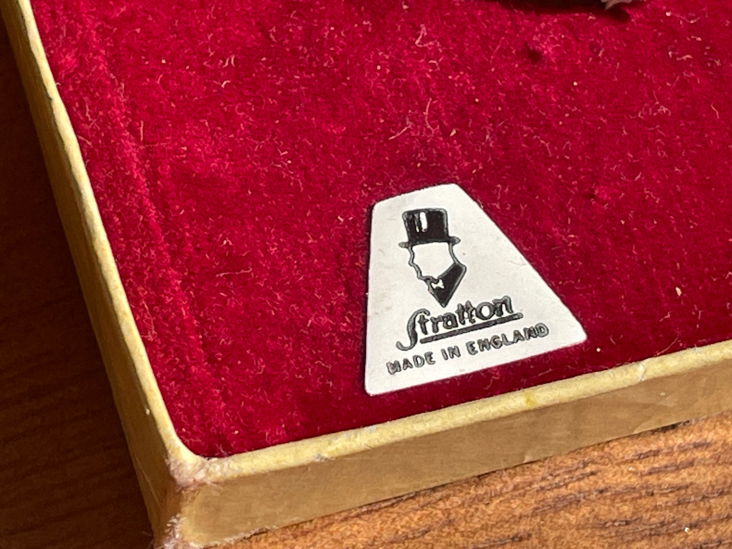 1950s Stratton Cricket Bat Tie Clip – Vintage Sportsman Gift in Box