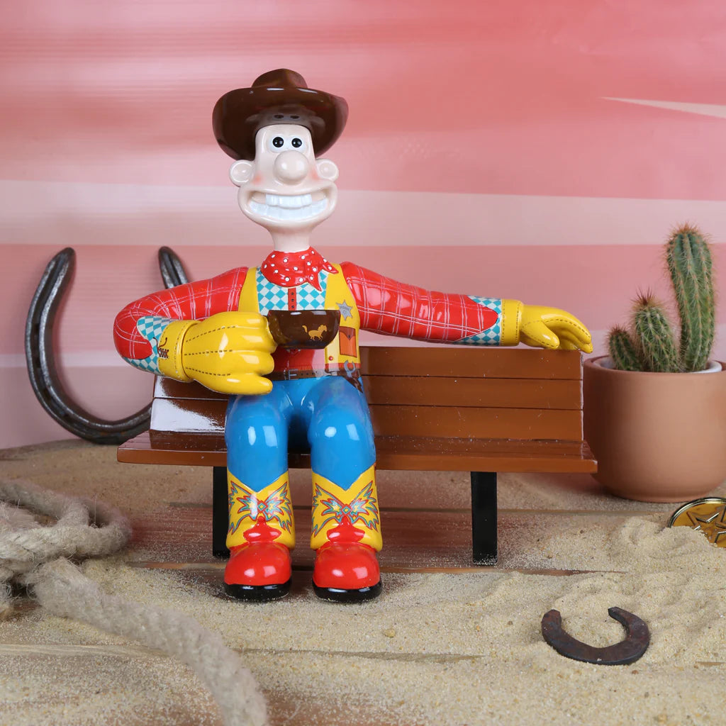 Wallace and Gromit The Wensleydale Kid Figurine by Paula Bowles