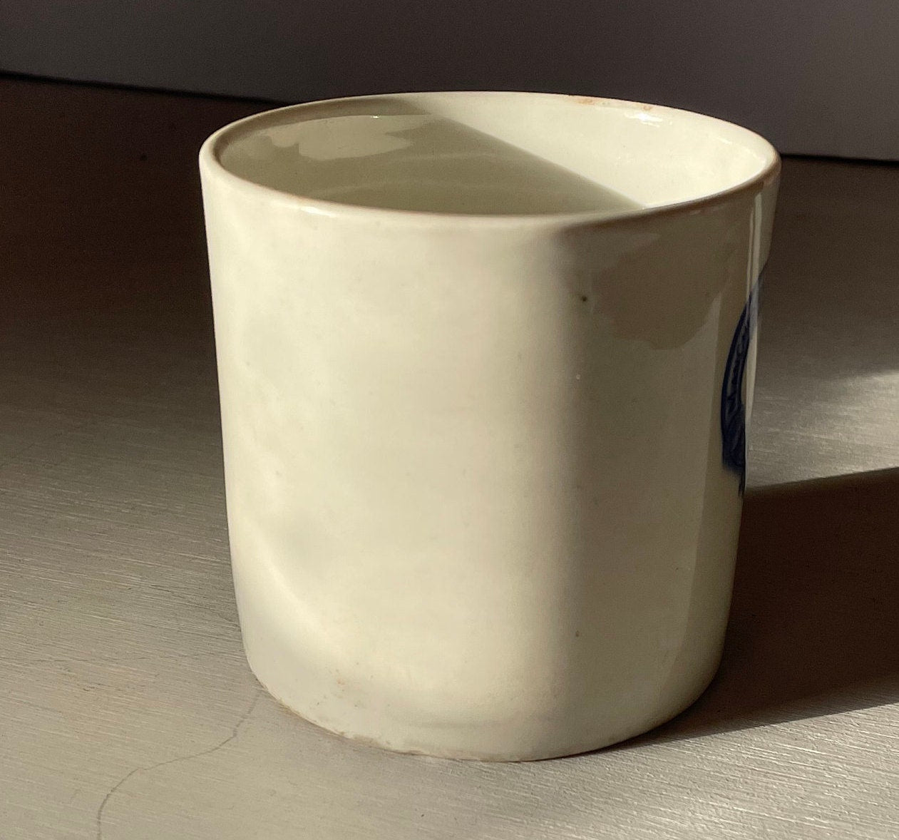 A Shipping Interest 'Manchester Liners Limited' Mug Made by The Very High End Dunn Bennet & co Ltd Burslem England