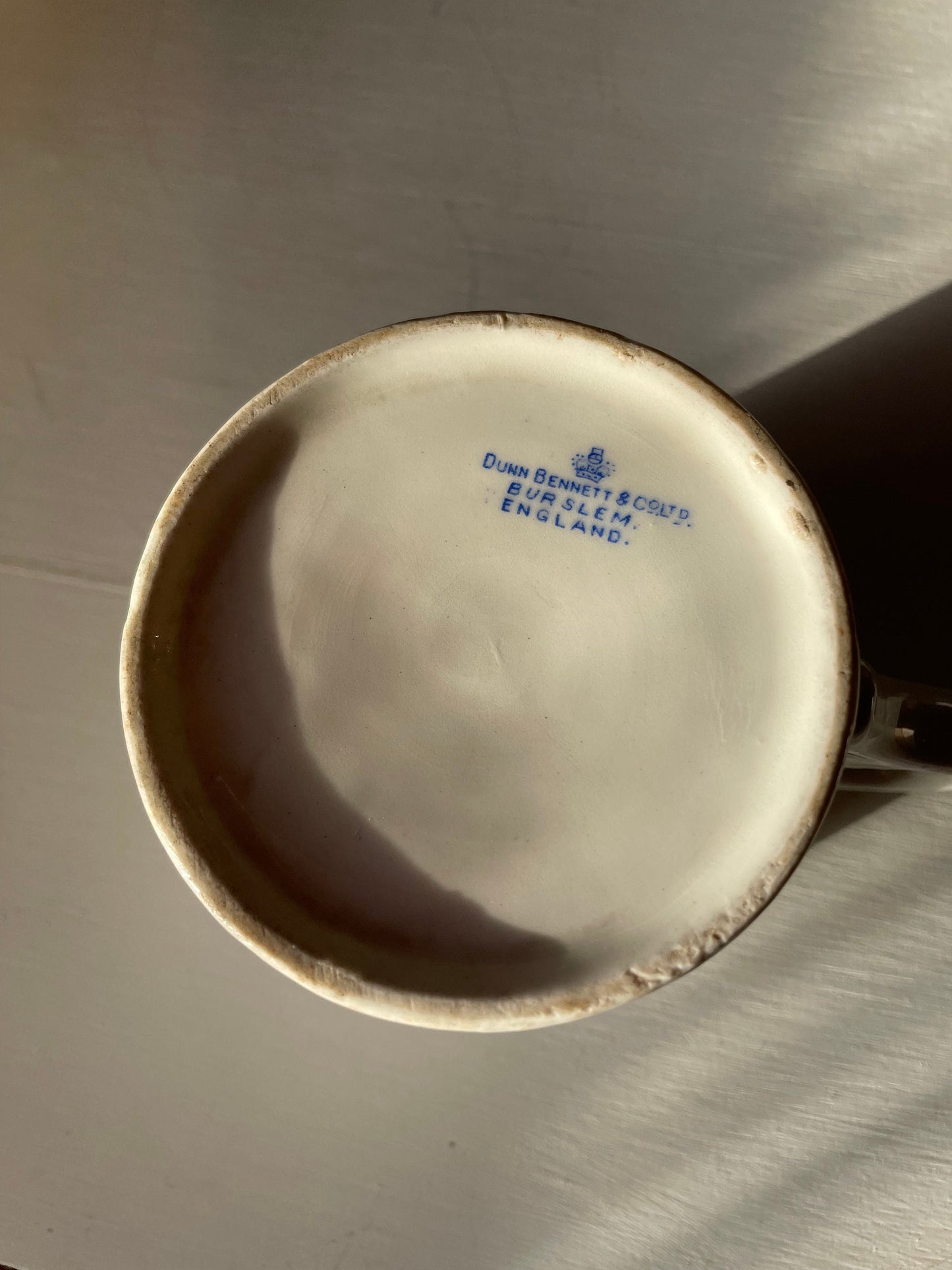 A Shipping Interest 'Manchester Liners Limited' Mug Made by The Very High End Dunn Bennet & co Ltd Burslem England