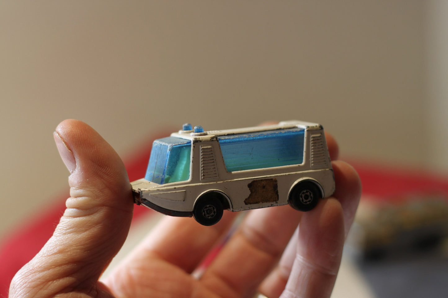 Three Diecast Lesney Toy Bus Vehicles From The 1960's and 70's