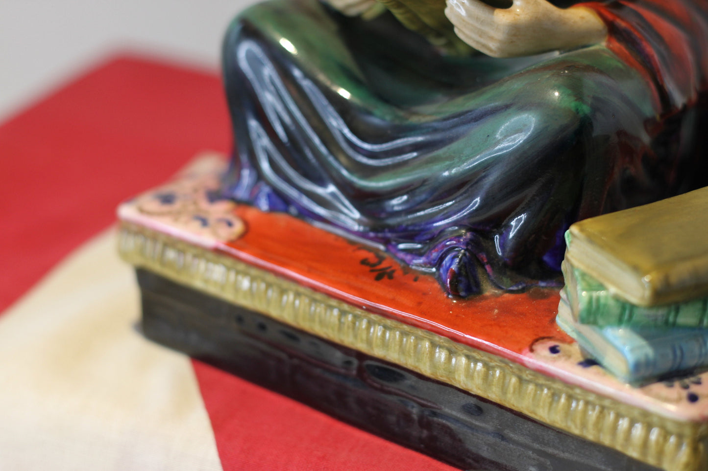 A Large Reg Johnson Studio Pottery Figure Titled Tunisian Scholar of Law, 20cm High