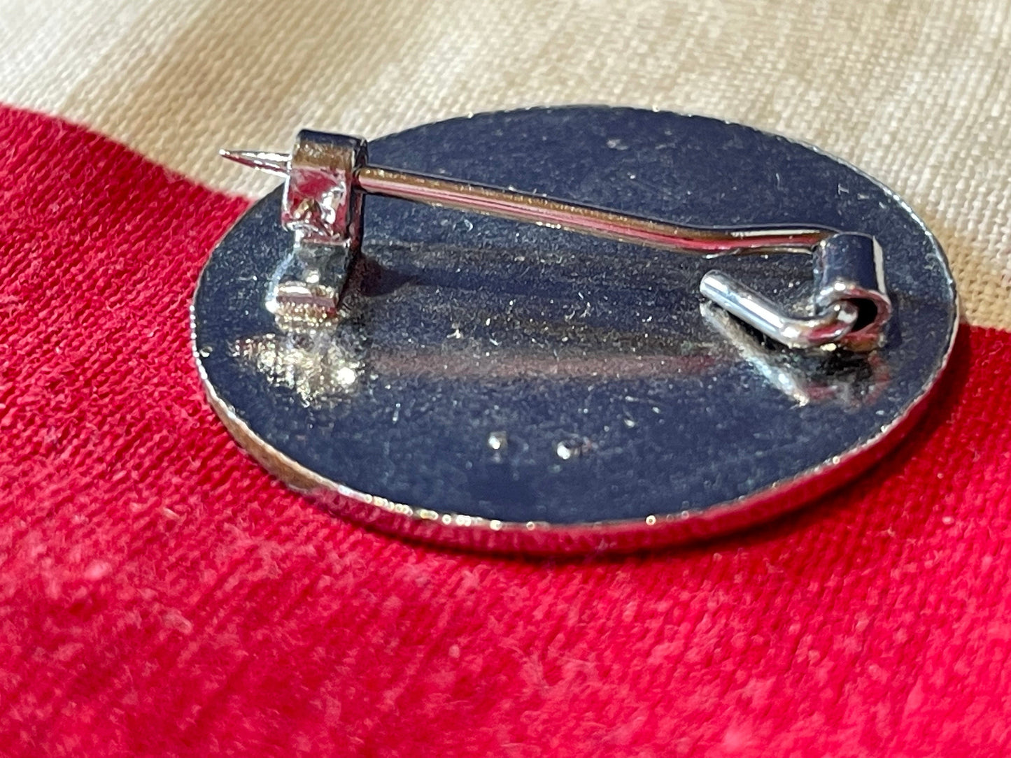 A Vintage Enamel BSA Motorbikes/Motorcycle Badge 26mm Diameter