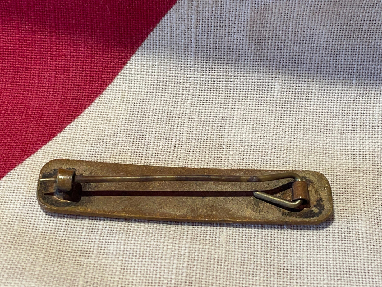 A Vintage NETBALL Enamel and Brass Pin Badge 44mm Wide