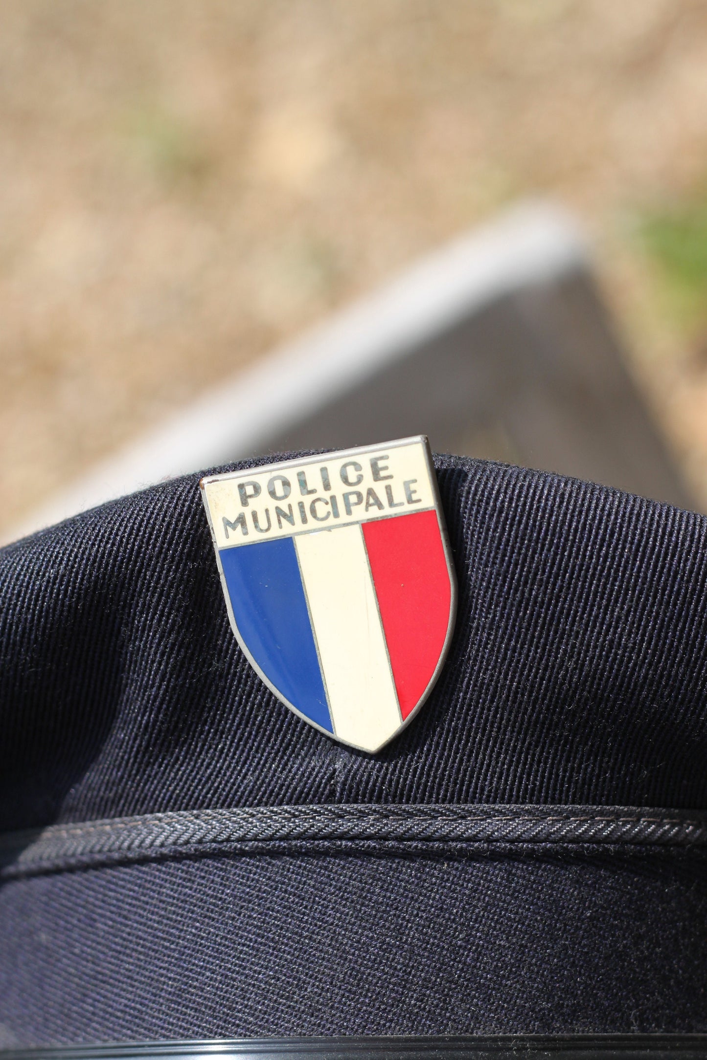 An Obsolete French Municipal Police cap by Balsan Size 59