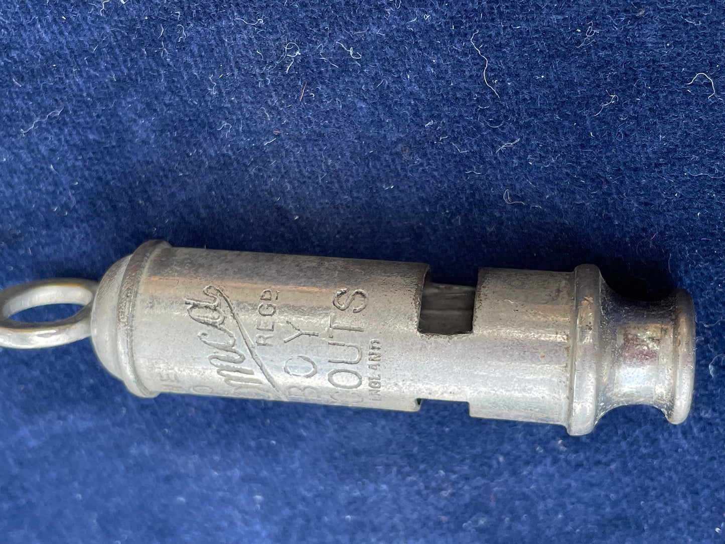 A Vintage Original Emca Boy Scout Whistle Scouts and Cubs Group Call 76mm Long