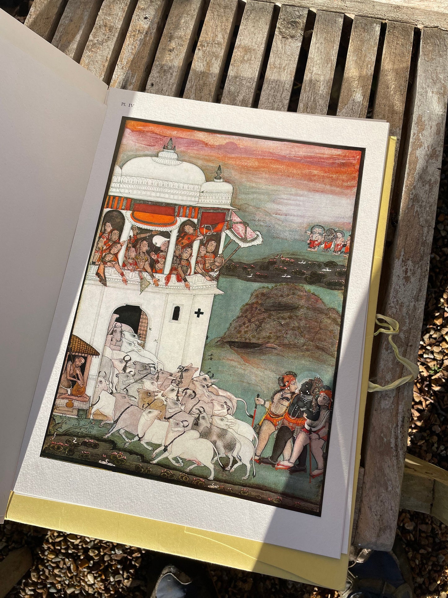 An Indian Art Lalit kala Akademi portfolio No.16 1977 DEOGARH PAINTING