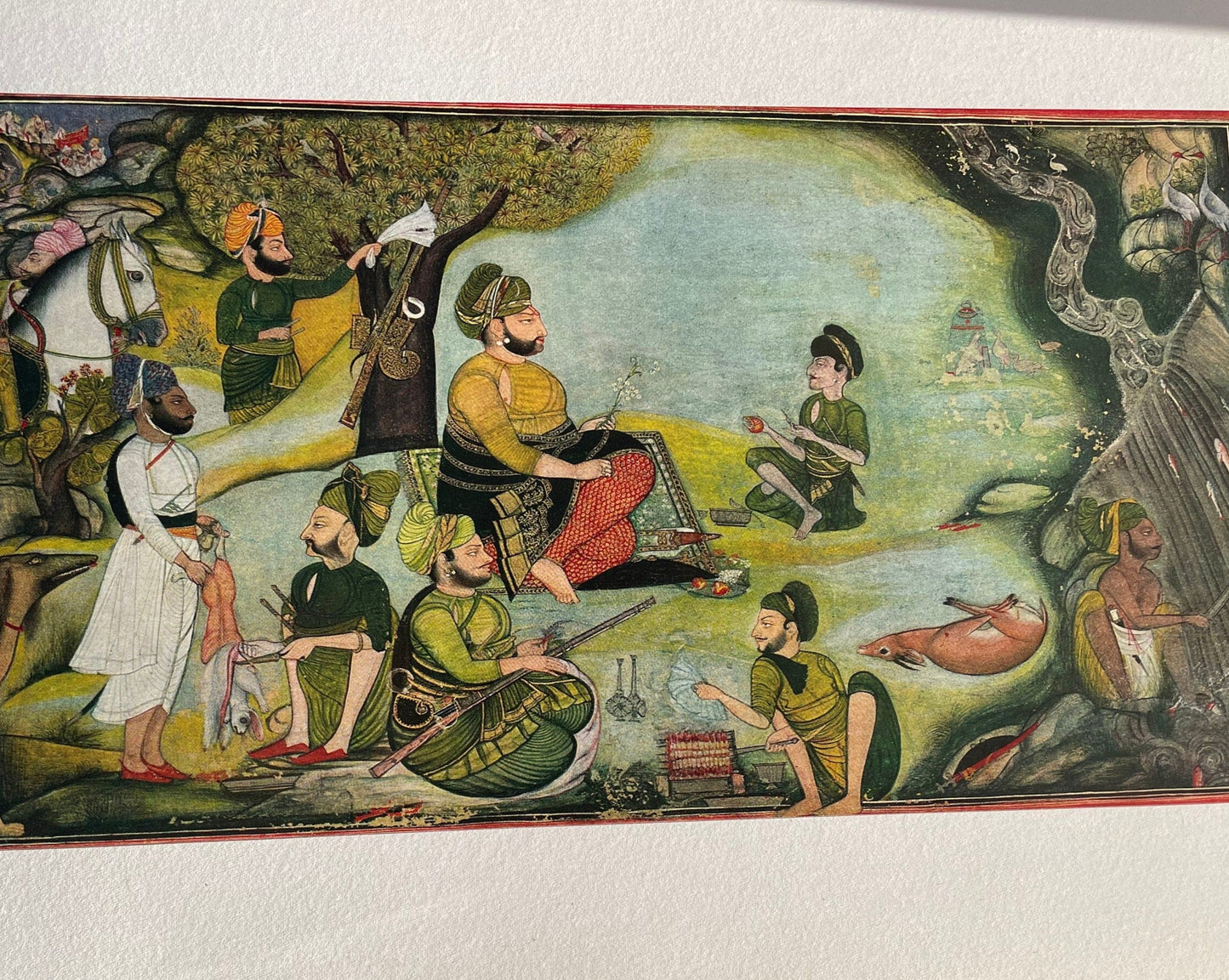 An Indian Art Lalit kala Akademi portfolio No.16 1977 DEOGARH PAINTING