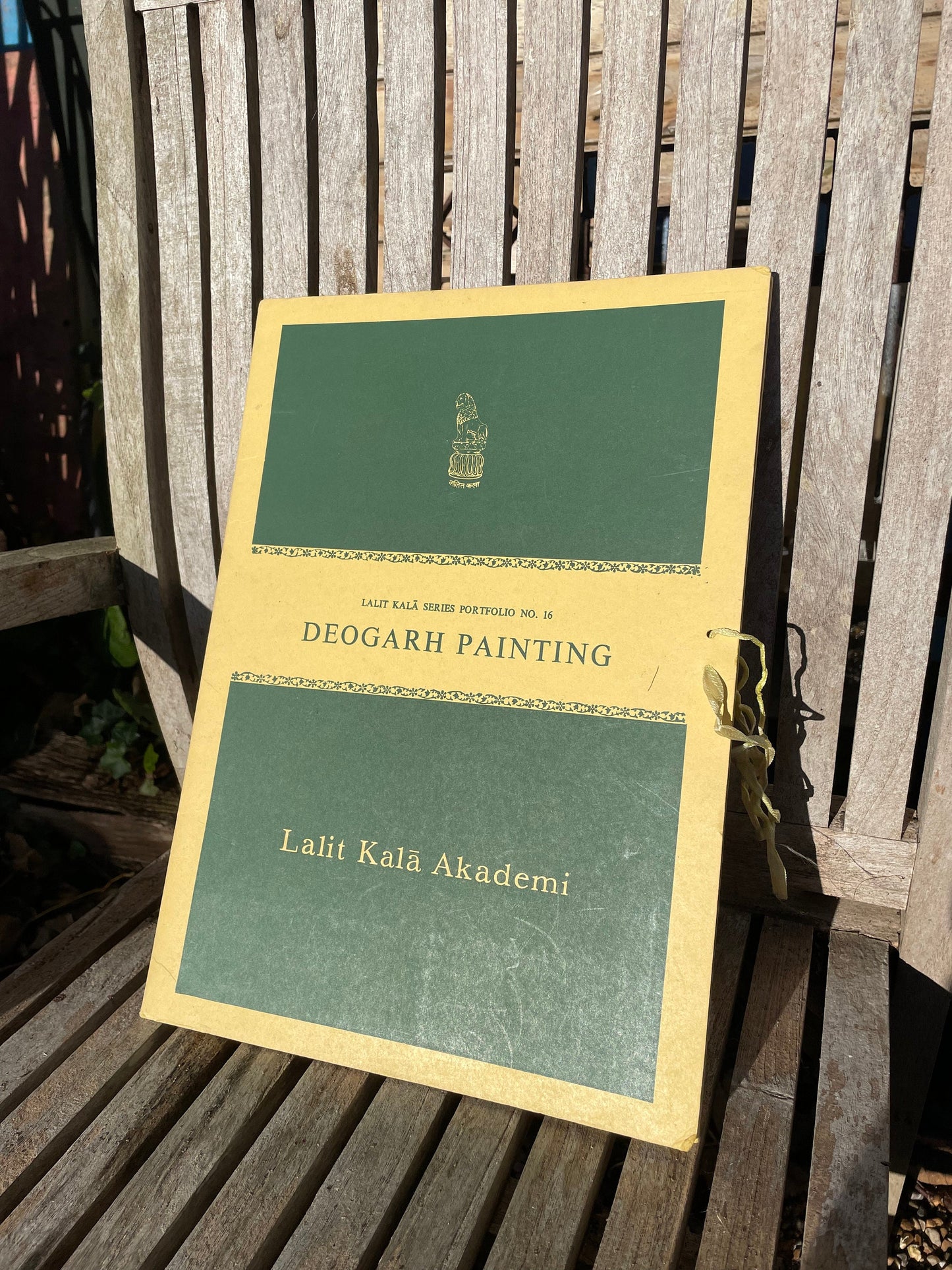 An Indian Art Lalit kala Akademi portfolio No.16 1977 DEOGARH PAINTING