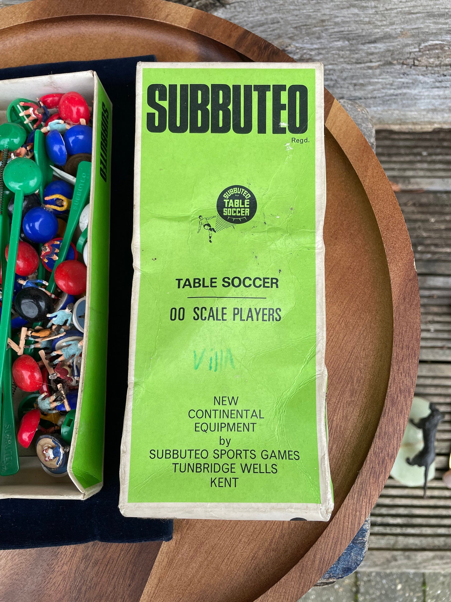 A Large Collection of Subbuteo Football Players From 1970's