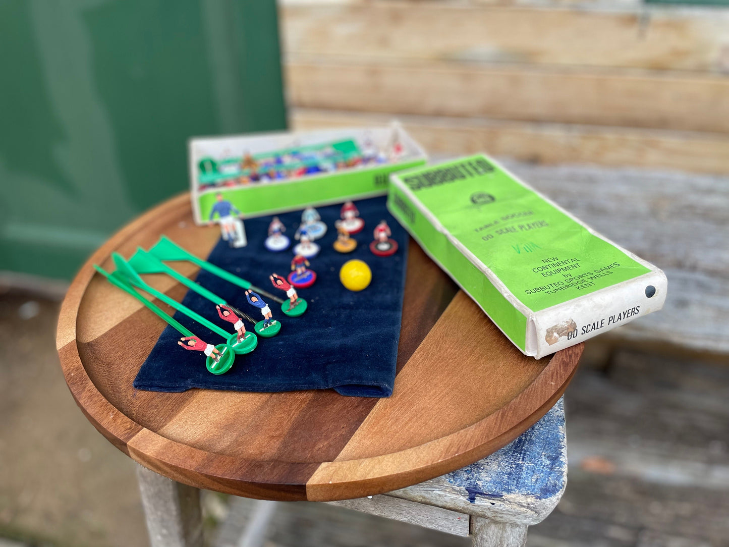 A Large Collection of Subbuteo Football Players From 1970's