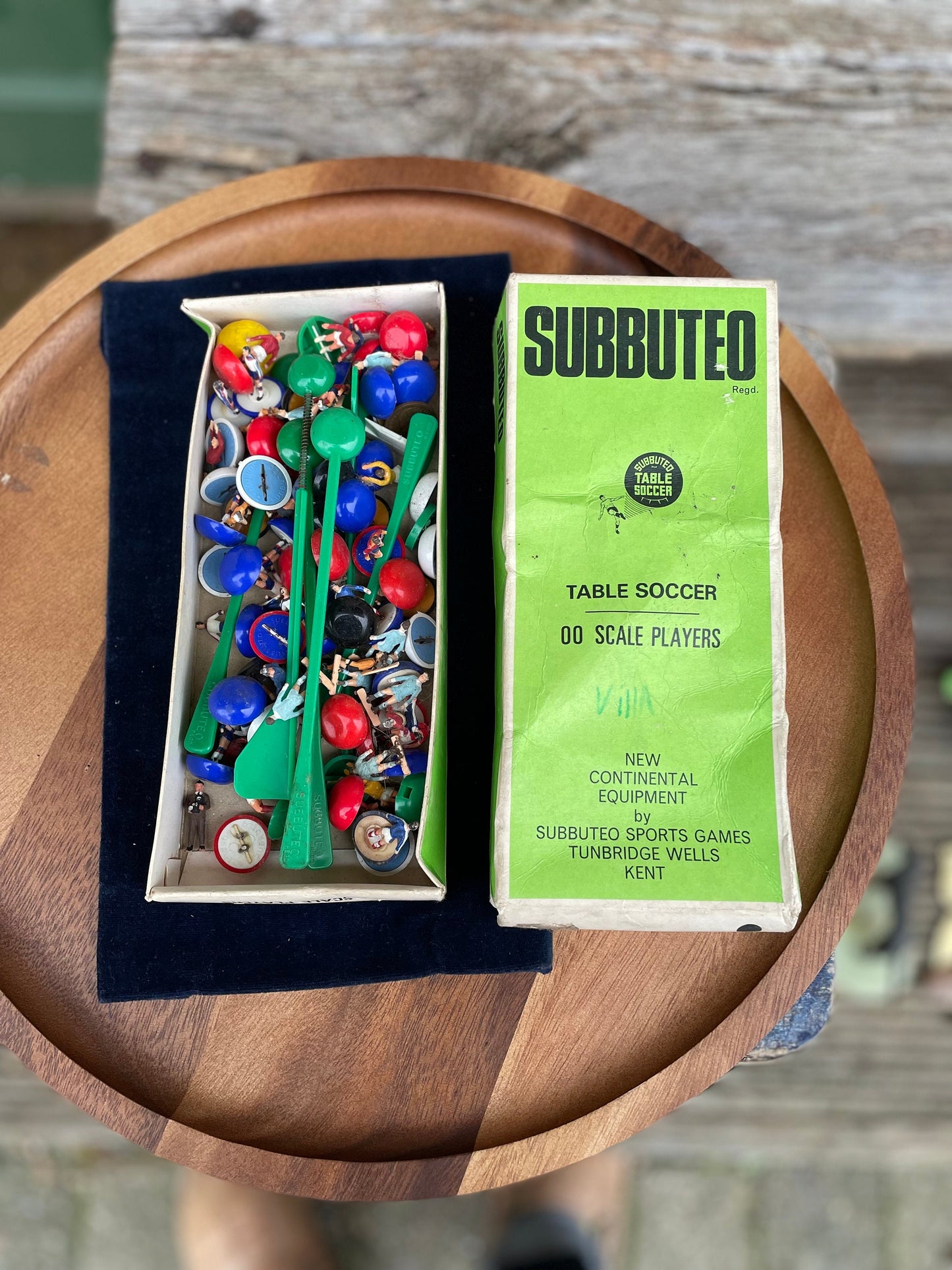 A Large Collection of Subbuteo Football Players From 1970's