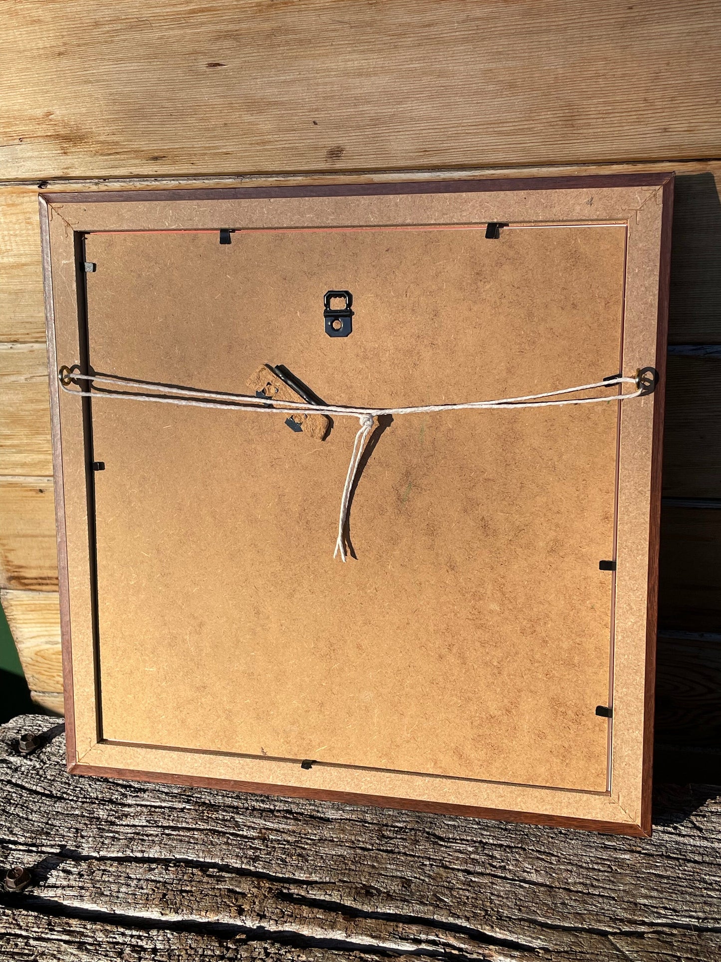 An Original Signed and Framed Watercolour of The Star Hotel/pub in Alfreston, Sussex by John Inwood - 1979 - Frame 29x29cm