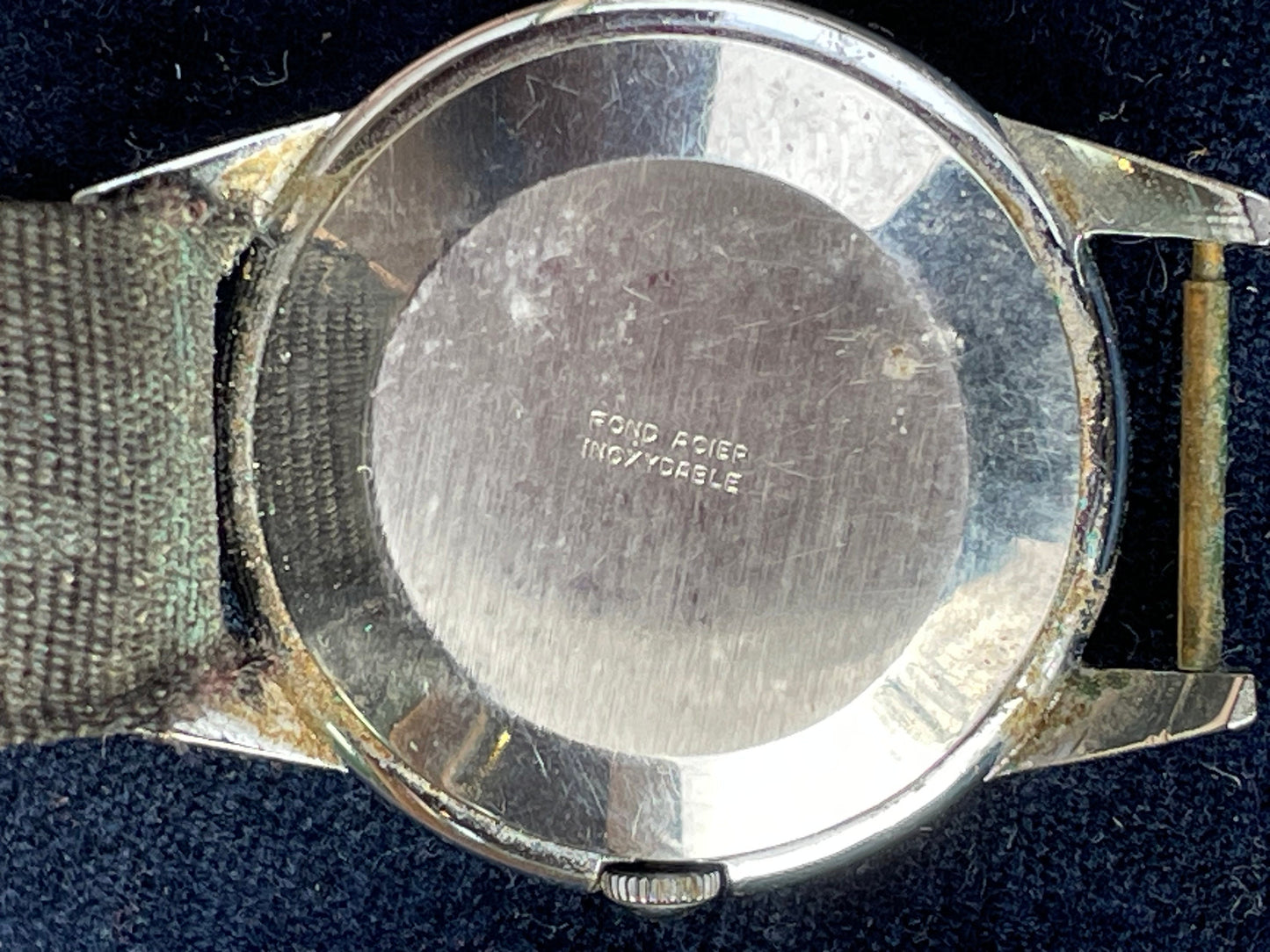 A Working Vintage Swiss Made Seven Jewel Cal. 391 Oris Wristwatch 33mm Diameter Face c1960's