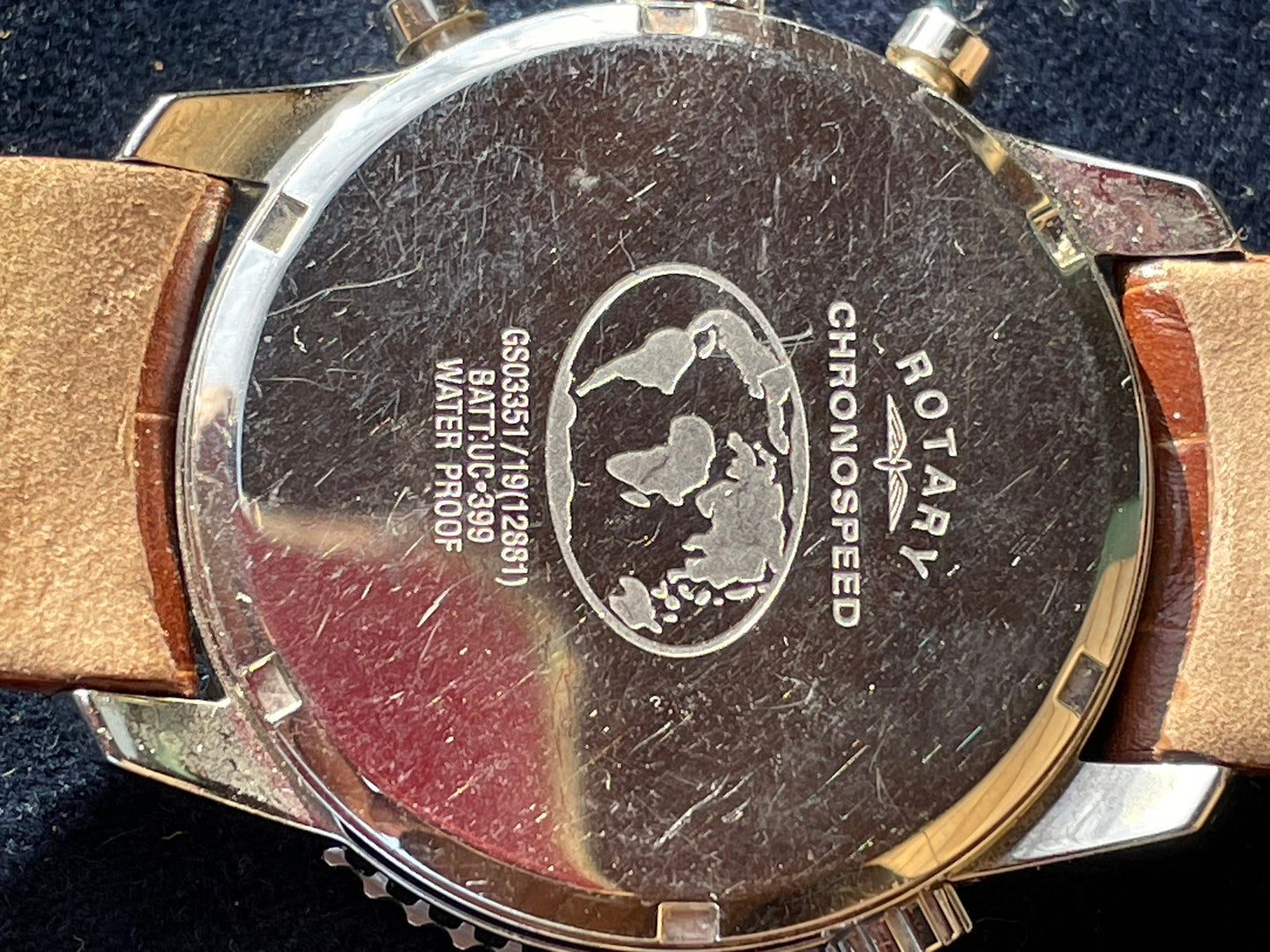 A Working Rotary Chronospeed/Graph Men's Modern Wristwatch