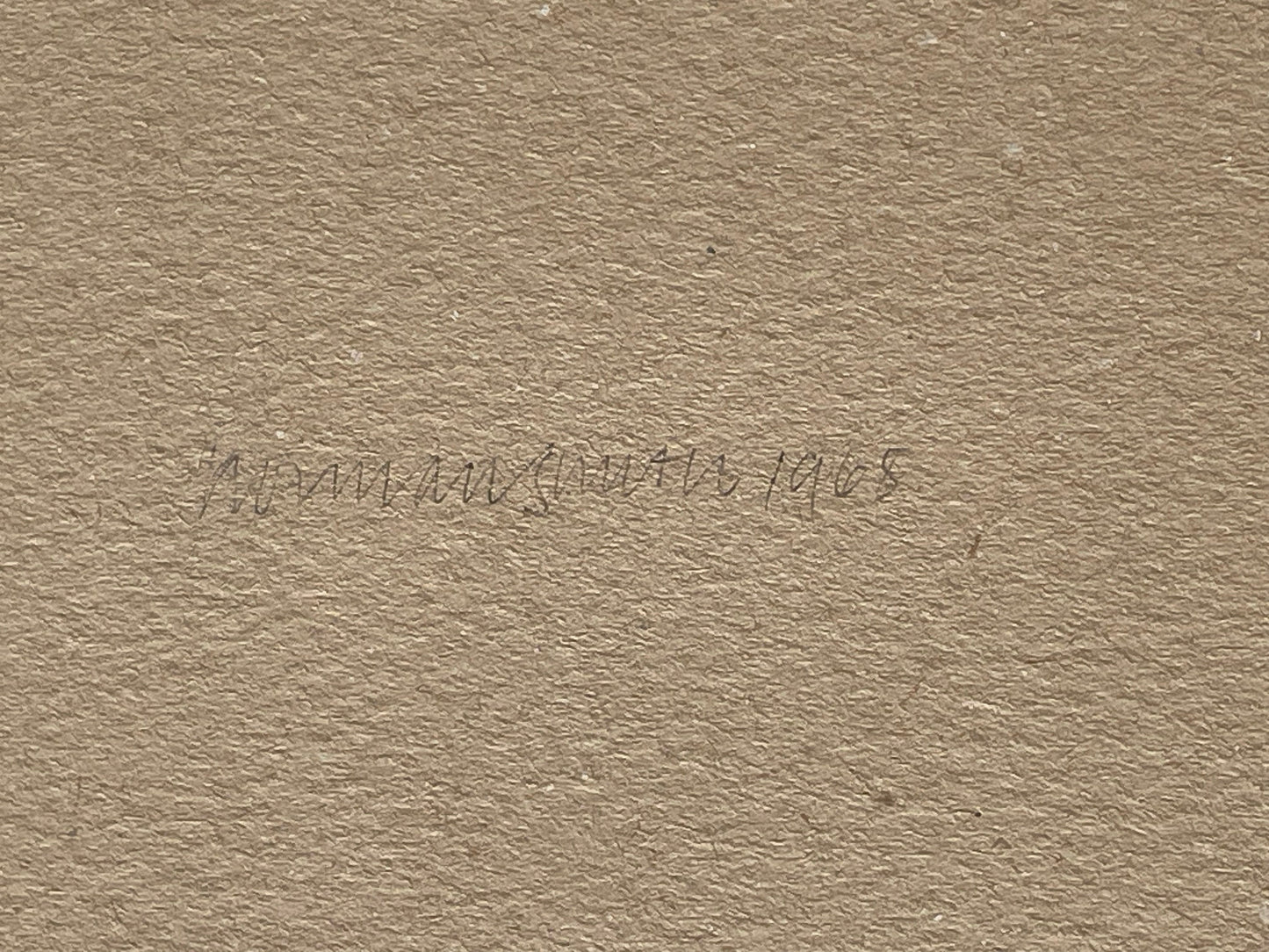 A signed original ink on paper by Norman Smith of a  female 1965 - 20x25cm