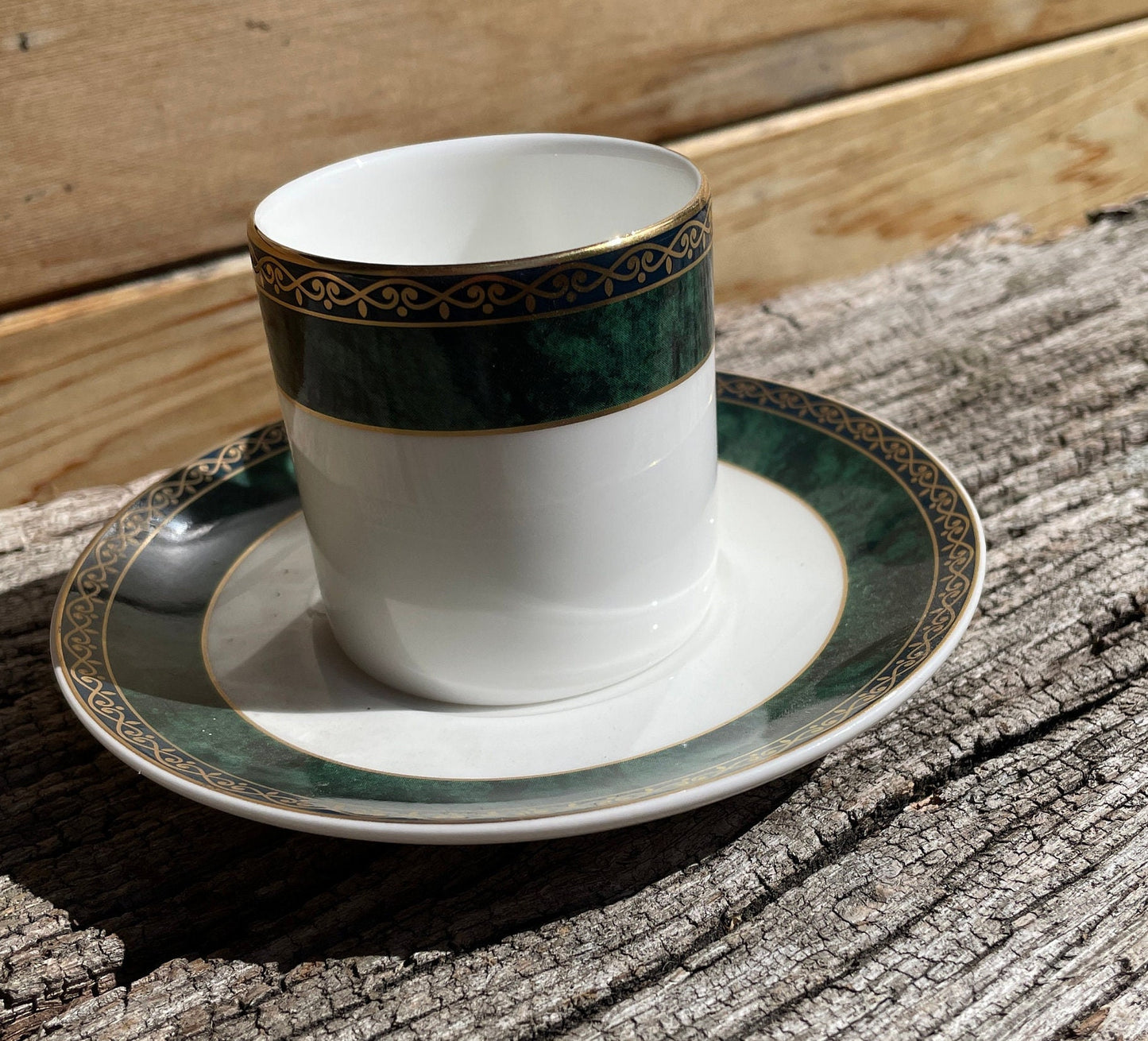 Wedgwood Bone China Aegean design Coffee cup and saucer