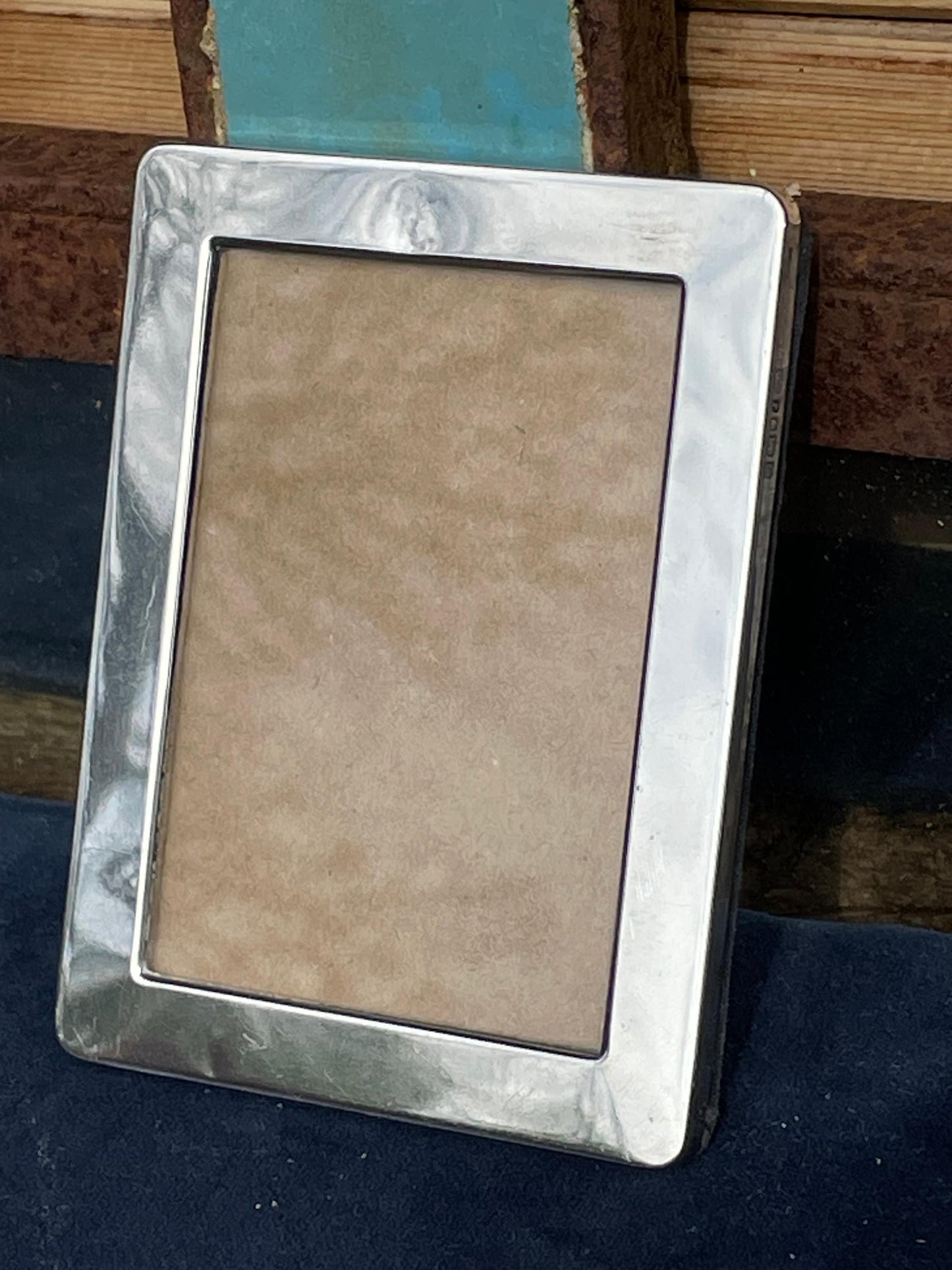 Stirling silver hallmarked photo frame London 1992 - 10.5x8cm