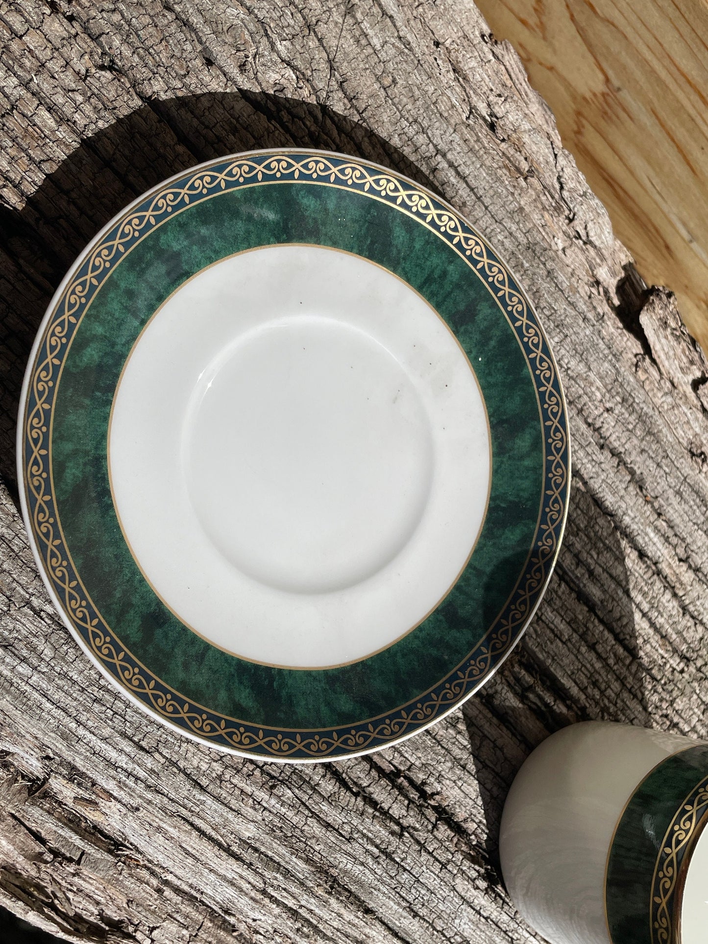 Wedgwood Bone China Aegean design Coffee cup and saucer