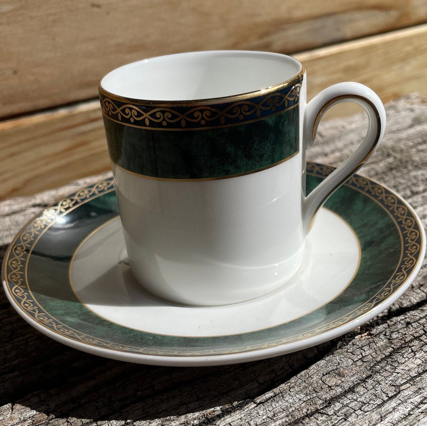 Wedgwood Bone China Aegean design Coffee cup and saucer