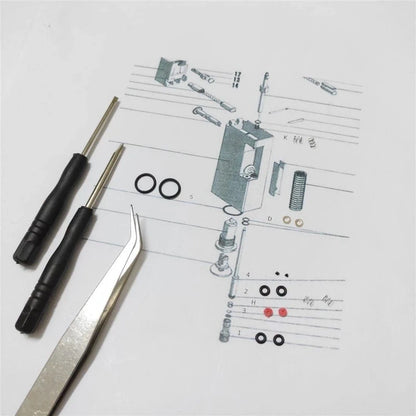 Vintage Dunhill Rollagas Gas Lighter – Swiss Made Engine-Turned Case with Original Service Kit (c.1960s–70s)