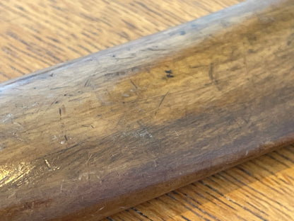 Antique Wooden Page Turner – 42cm Hand-Carved Reading Tool – Vintage Desk Accessory / Library Collectible
