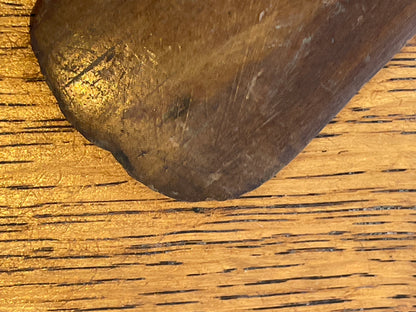 Antique Wooden Page Turner – 42cm Hand-Carved Reading Tool – Vintage Desk Accessory / Library Collectible