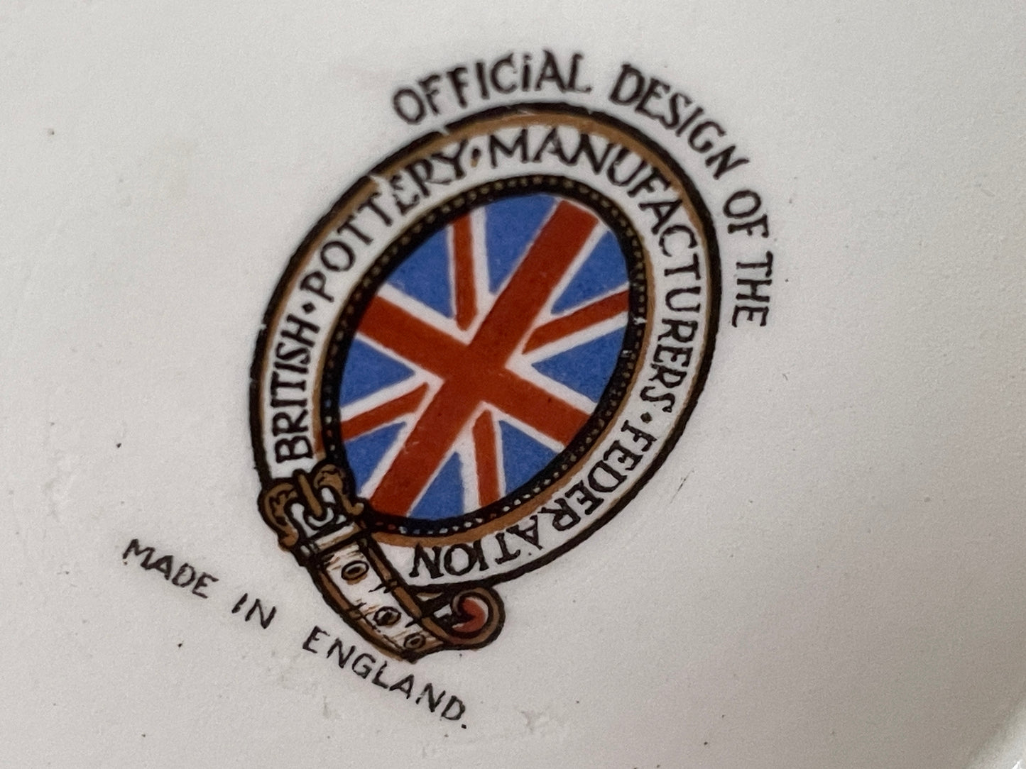 Rare 1937 King Edward VIII Coronation Mug – British Pottery Manufacturers Federation Official Design – Royal Collectible Souvenir Cup