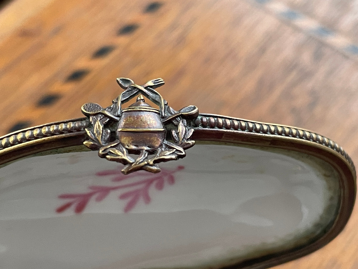 Vintage French-Style Porcelain Trinket Boxes – Hand Painted Floral & Lattice Designs (c.1960s–1980s)