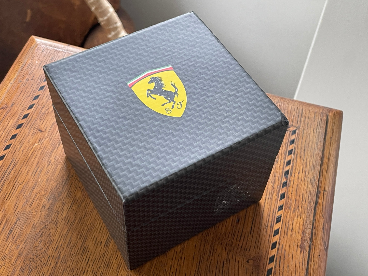 Ferrari Scuderia Quartz Wristwatch – Original Boxed Blue Silicone Model
