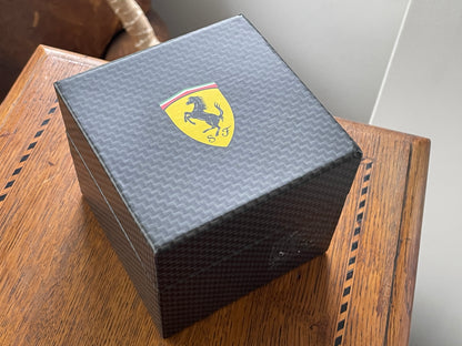 Ferrari Scuderia Quartz Wristwatch – Original Boxed Blue Silicone Model
