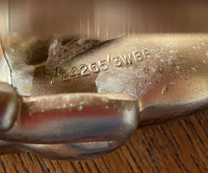 Vintage Jaguar Car Mascot – Chrome Plated Leaper on Wooden Display Plinth (c. Mid-20th Century)