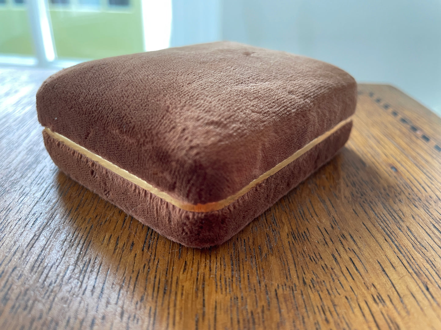 Vintage Louis Philippe Men’s Jewellery Case with Retro Cufflinks – 9ct Gold on Silver Label (c.1960s)