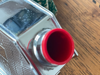 Vintage British Art Deco Chrome Plated Salt and Pepper Shaker – Double-Ended Travel Cruet, RD 860510 (c.1930s)