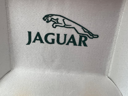Vintage Jaguar Leaping Cat Tie Pin – Gold Tone & Crystal Motif in Original Box (c. late 20th Century)