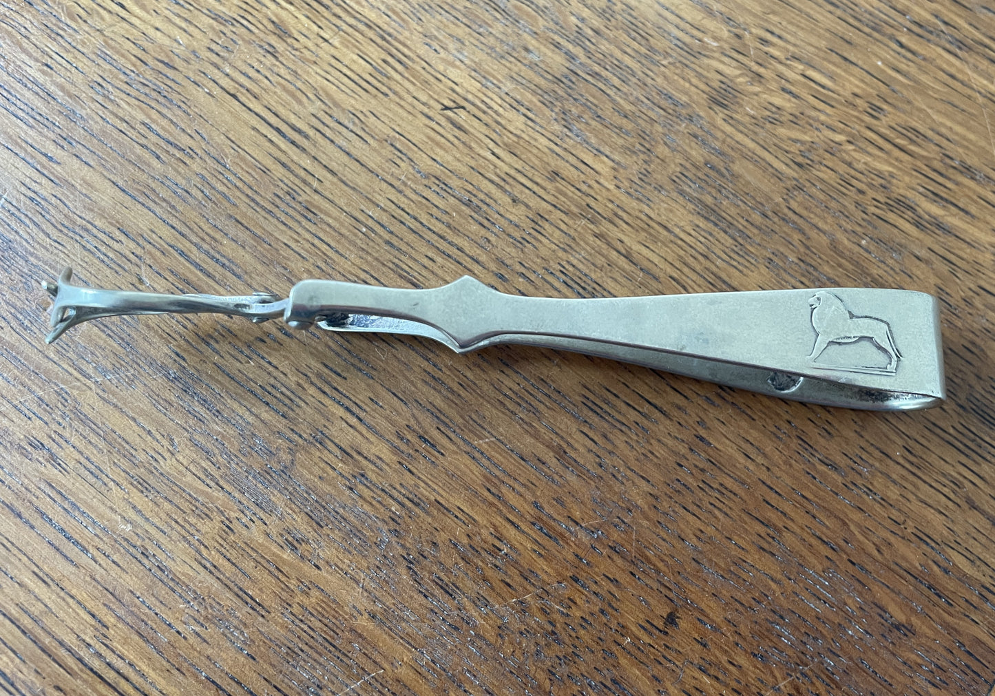 Antique British Silver-Plated Mechanical Sugar Nips – N T & S Art Deco Lion Design Sugar Breakers, Registered Design 702274 (c.1920s)