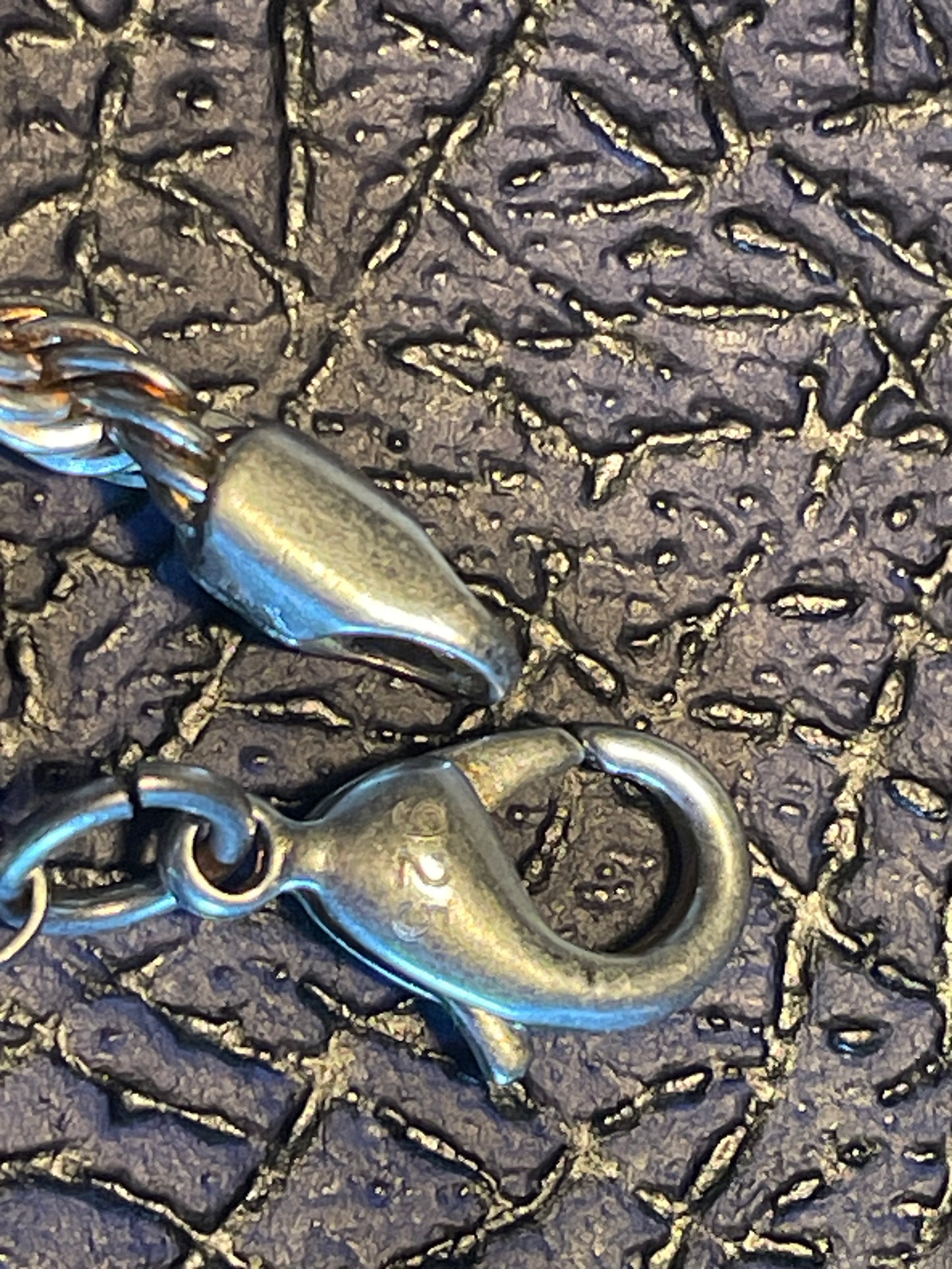 Vintage Sterling Silver Rope Chain Bracelet – 21cm Solid 925 Twist-Link Design (c.20th Century)