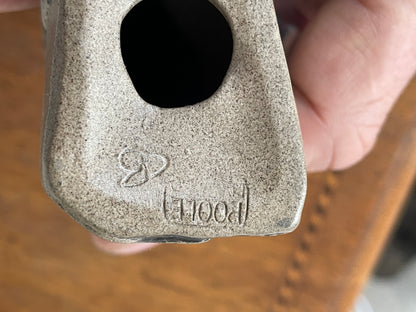 Poole Pottery Stoneware Bird – Small Wren Study with Incised Feathers (c.1970s)