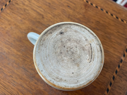 Antique Chinese Export Porcelain Mug – Hand-Painted Imari Palette Landscape (c.19th Century)