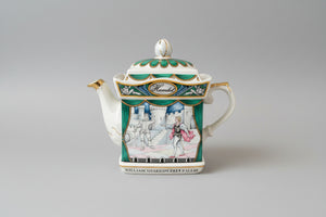 Vintage Sadler Staffordshire Teapot – ‘Hamlet’ Shakespeare Series (c.1970s–1980s)
