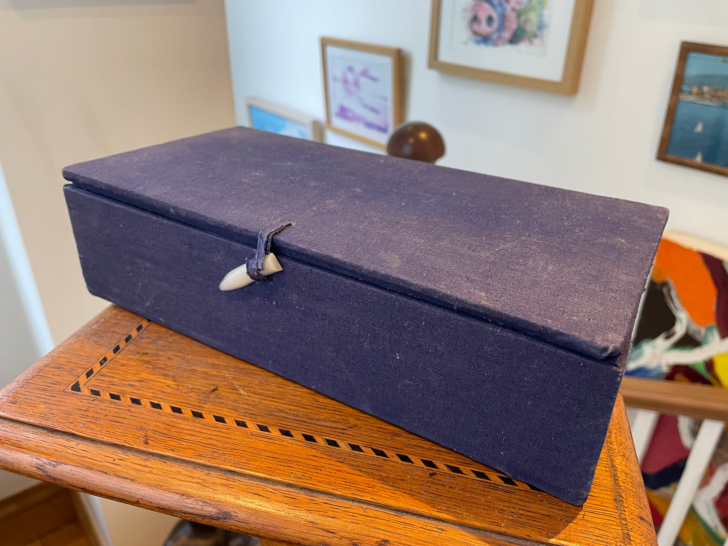 Antique Chinese Jade Bowls – Pair of Polished Spinach-Green Jade Cups on Hardwood Stands (c.20th Century)