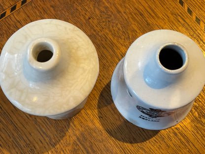 Antique English Creamware Pie Funnels – ‘Gourmet Pie Cup’ Patent RD 369793 (c.1900