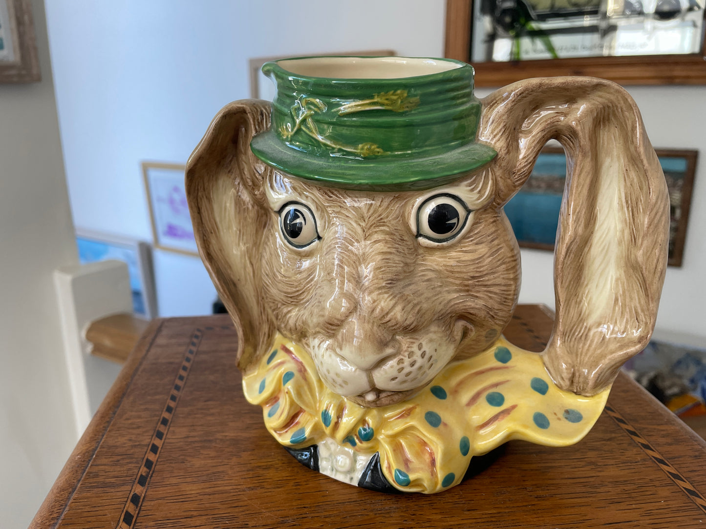 Vintage Royal Doulton Character Jug – ‘The March Hare’ D6776  (c.1988)
