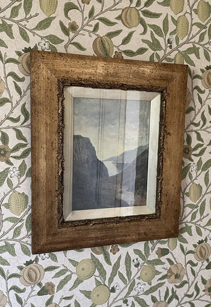 Antique Scottish Landscape Painting – Sea Loch Valley Scene, Isle of Skye Attribution (c.1880–1900)