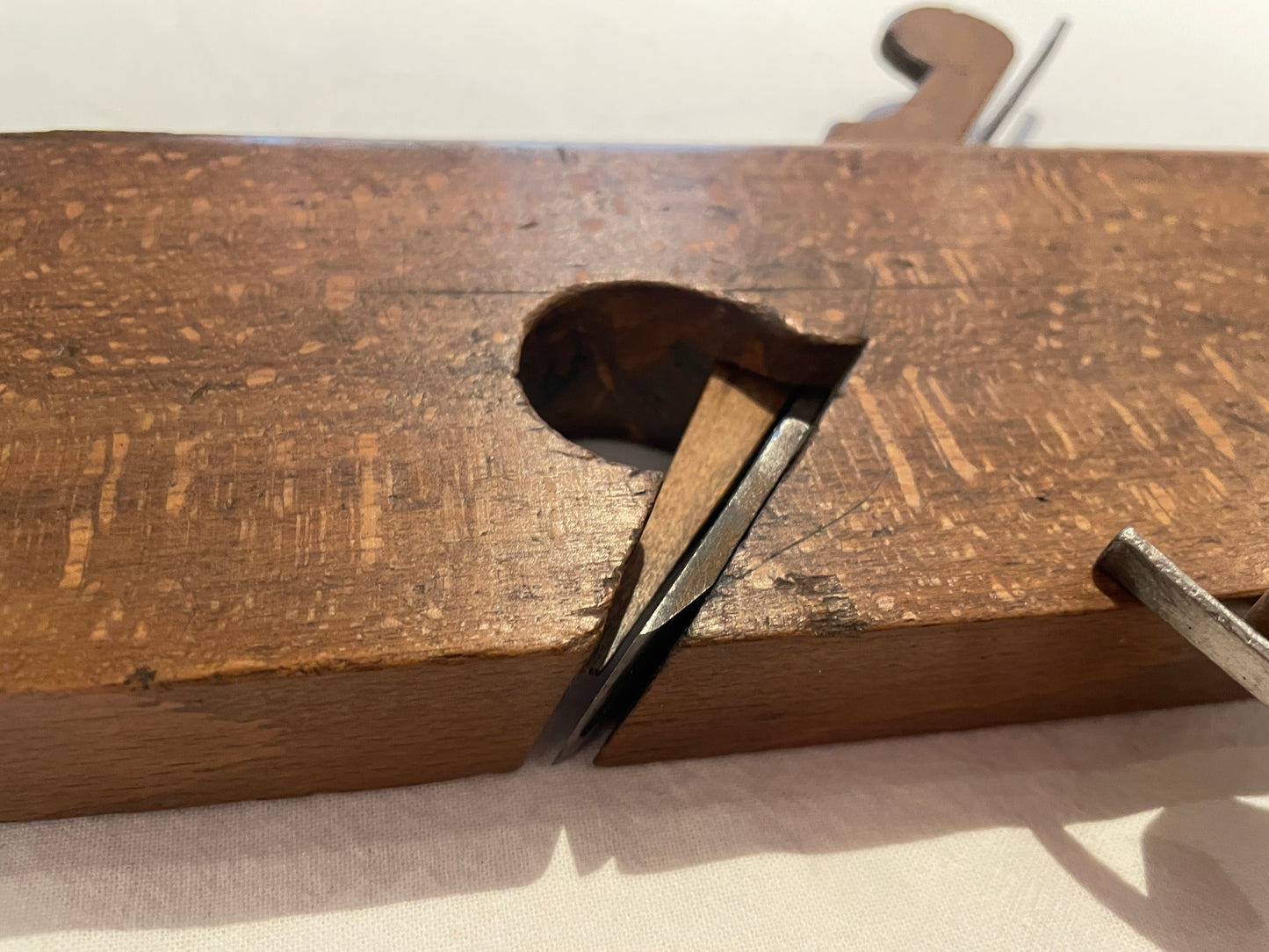 Antique British Beech Moulding Planes – Set of Five Named Late Victorian Woodworking Tools (c.1880–1920)