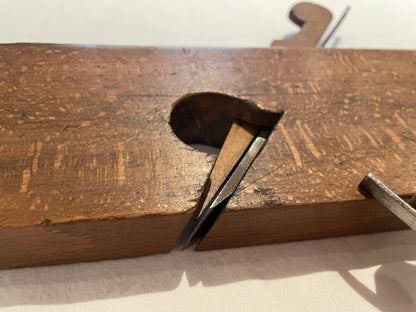 Antique British Beech Moulding Planes – Set of Five Named Late Victorian Woodworking Tools (c.1880–1920)