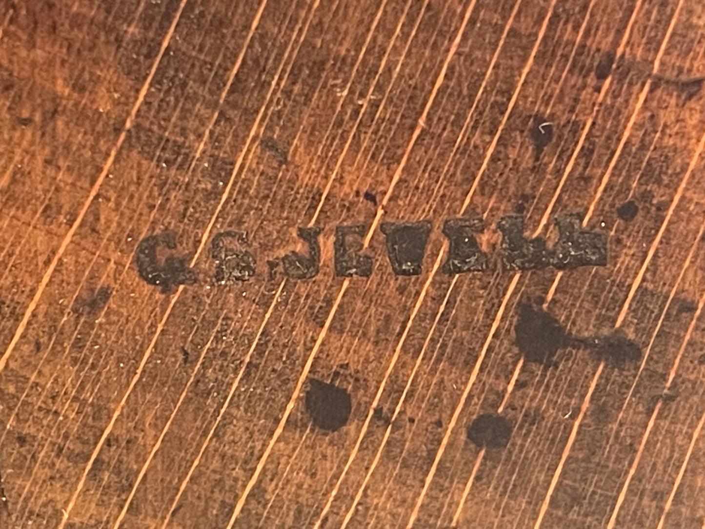 Antique British Beech Moulding Planes – Set of Five Named Late Victorian Woodworking Tools (c.1880–1920)