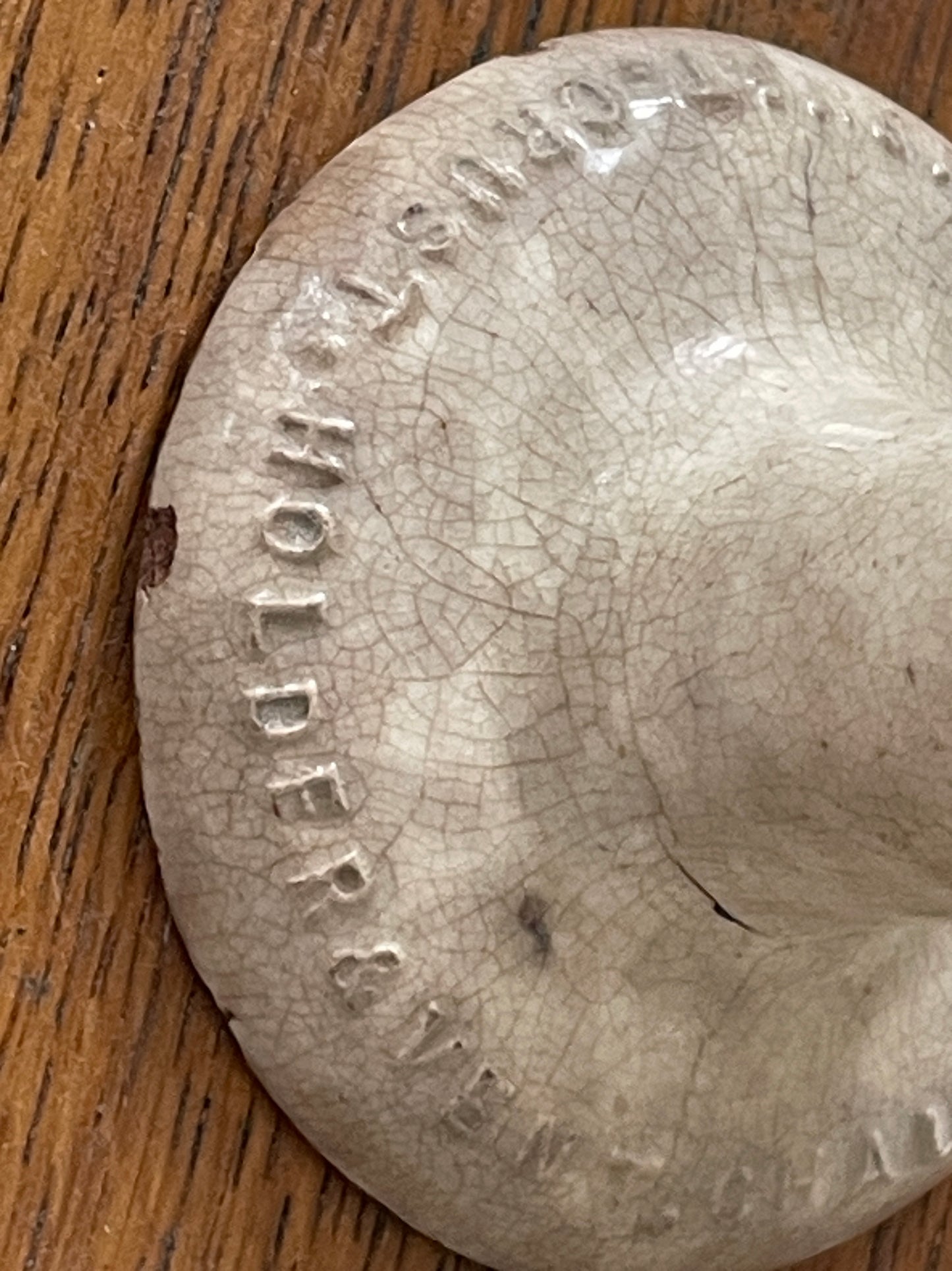 Antique English Ceramic Pie Vents – Challis Patent Gourmet Crust Holder and Vent (c.1895–1910) and Later 20th-Century White Pie Funnel