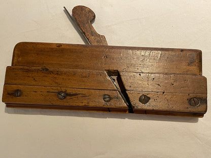 Antique British Wooden Moulding Planes – Set of Five Mixed Makers & Profiles (19th–Early 20th Century) 2