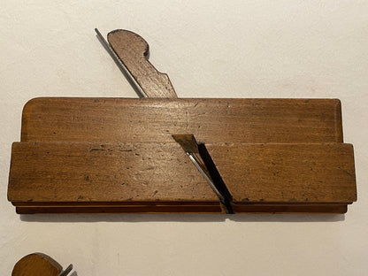 Antique British Wooden Moulding Planes – Set of Five Mixed Makers & Profiles (19th–Early 20th Century) 2